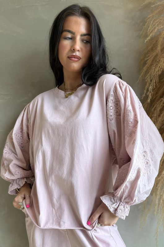 Paloma Atik Top Rose